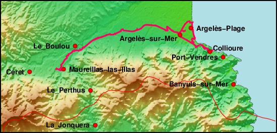 Karte: Collioure