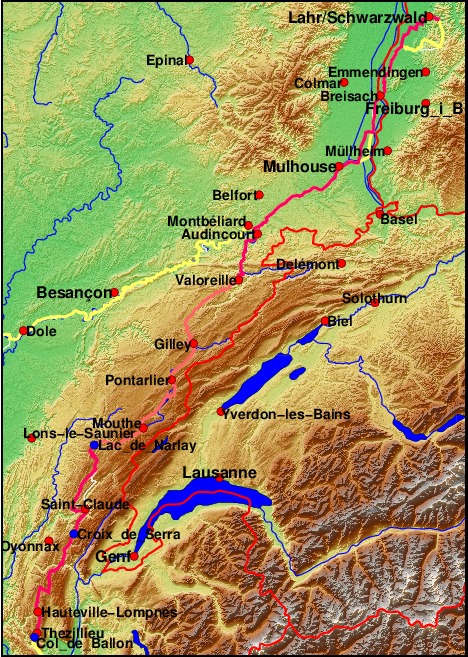 Karte: Jura